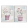 Cadre DKD Home Decor Pot (53 x 4,5 x 73 cm) (2 Unités) - Article pour la maison à prix de gros