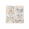 Cadre DKD Home Decor Femme Colonial (60 x 3,7 x 120 cm) (2 Unités) - Article pour la maison à prix grossiste Cadre DKD Home Decor Femme Colonial (60 x 3,7 x 120 cm) (2 Unités) - Article pour la maison à prix grossiste