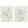 Frame DKD Home Decor Ballerine (80 x 3.7 x 100 cm) (2 Units) - Article for the home at wholesale prices