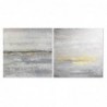 Frame DKD Home Decor Abstract Modern (100 x 2.8 x 100 cm) (2 Units) - Article for the home at wholesale prices