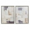 Cadre DKD Home Decor Abstrait Moderne (60 x 3 x 80 cm) (2 Unités) - Article pour la maison à prix grossiste