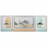 Set of 3 DKD Home Decor Modern Mountain pictures (200 x 3 x 70 cm) (3 pcs) - Article for the home at wholesale prices
