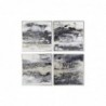 Cadre DKD Home Decor Abstrait Moderne (79 x 2,5 x 79 cm) (4 Unités) - Article pour la maison à prix de gros Cadre DKD Home Decor Abstrait Moderne (79 x 2,5 x 79 cm) (4 Unités) - Article pour la maison à prix de gros