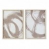 Frame DKD Home Decor Abstract Modern (50 x 2.5 x 70 cm) (2 Units) - Article for the home at wholesale prices
