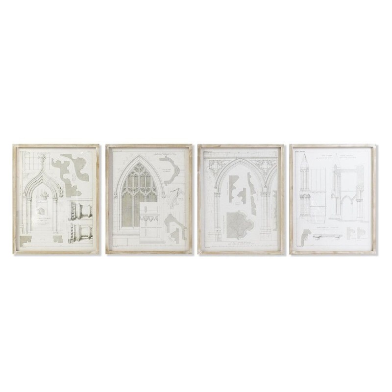 DKD Home Decor frame (50 x 2 x 65 cm) (4 Units) - Article for the home at wholesale prices