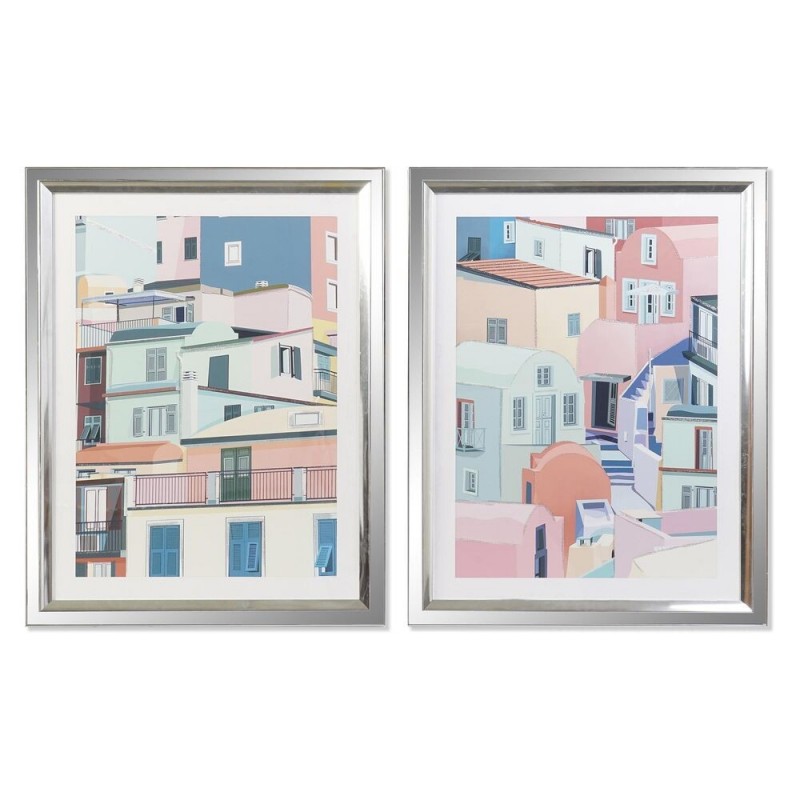Frame DKD Home Decor Houses (69 x 3 x 89 cm) (2 Units) - Article for the home at wholesale prices