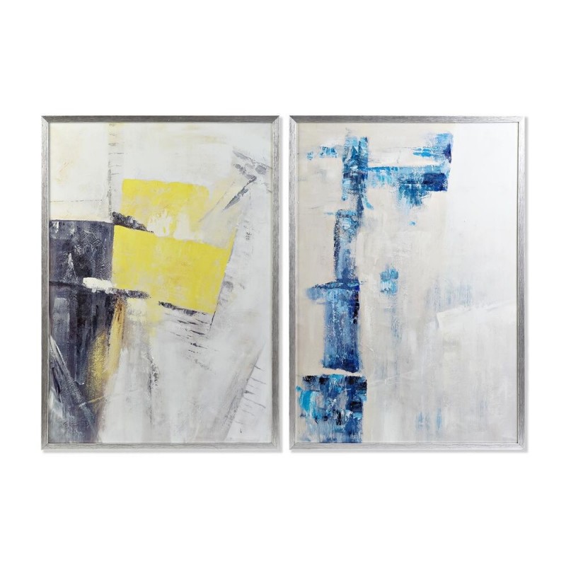 Cadre DKD Home Decor Abstrait (2 Unités) (70 x 3 x 100 cm) à prix de gros - Article pour la maison à prix grossiste
