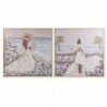Frame DKD Home Decor Mediterranean Beach (100 x 4 x 100 cm) (2 Units) - Article for the home at wholesale prices