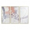 Jeu de 3 tableaux DKD Home Decor Abstrait (180 x 4 x 120 cm) (3 pcs) - Article pour la maison à prix grossiste