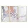 Jeu de 3 tableaux DKD Home Decor Abstrait (180 x 4 x 120 cm) (3 pcs) - Article pour la maison à prix grossiste Jeu de 3 tableaux DKD Home Decor Abstrait (180 x 4 x 120 cm) (3 pcs) - Article pour la maison à prix grossiste