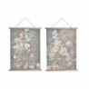 Frame DKD Home Decor Flowers (2 Units) - Article for the home at wholesale prices
