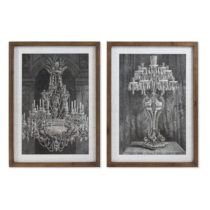 Cadre DKD Home Decor Lampe (50 x 2 x 70 cm) (2 Unités) à prix grossiste - Article pour la maison à prix de gros