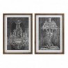 Frame DKD Home Decor Lamp (50 x 2 x 70 cm) (2 Units) - Article for the home at wholesale prices