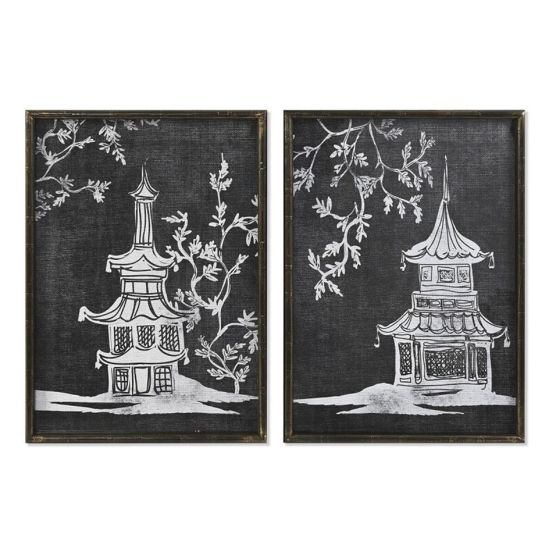 Cadre DKD Home Decor Oriental (50 x 2,8 x 70 cm) (2 Unités) à prix de gros - Article pour la maison à prix grossiste