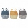 Panier à linge DKD Home Decor Pied de coq Polyester (28 x 28 x 28 cm) (3 Unités) - Article pour la maison à prix grossiste Panier à linge DKD Home Decor Pied de coq Polyester (28 x 28 x 28 cm) (3 Unités) - Article pour la maison à prix grossiste