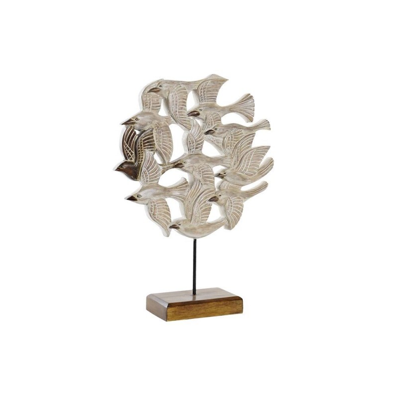 Decorative Figurine DKD Home Decor Beige Iron Birds (38 x 11.5 x 54 cm) - Article for the home at wholesale prices
