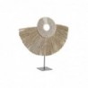 Figurine Décorative DKD Home Decor Naturel Noir Fer Jute Ethnique (55 x 12 x 53 cm) - Article pour la maison à prix grossiste