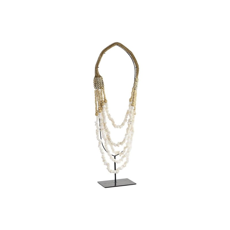 Figurine Décorative DKD Home Decor Collier Fer Coquillages (21 x 10 x 62 cm) - Article pour la maison à prix de gros