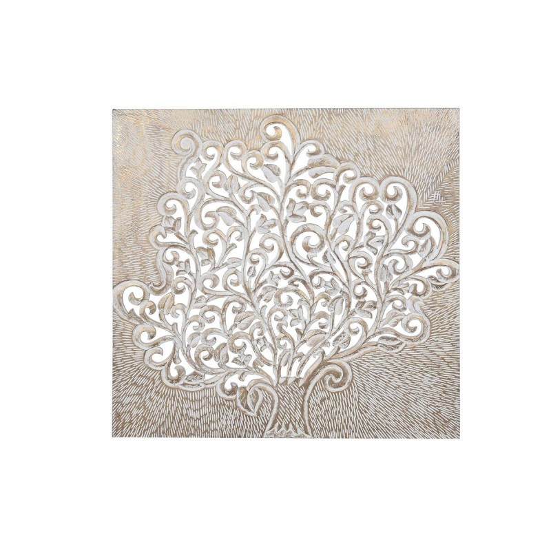 Décoration murale DKD Home Decor Arbre MDF (120 x 4 x 120 cm) - Article pour la maison à prix grossiste