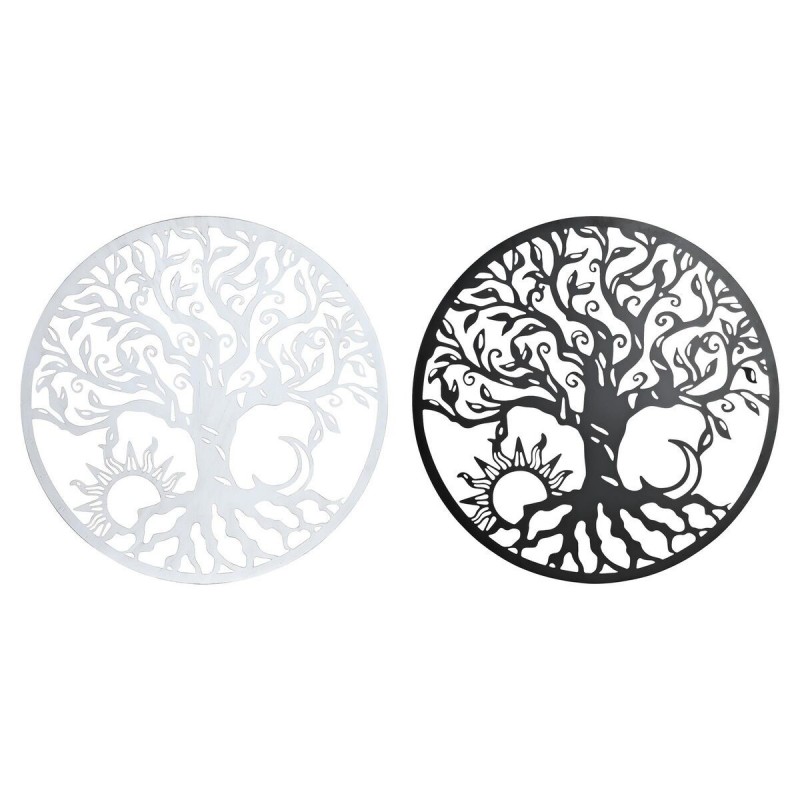 Décoration murale DKD Home Decor Métal Indien Lune (100 x 1 x 100 cm) (2 Unités) à prix de gros - Article pour la maison à prix grossiste