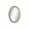 Miroir mural DKD Home Decor Miroir Champagne Métal Feuille d'une plante (69 x 3,5 x 98,5 cm) - Article pour la maison à prix grossiste Miroir mural DKD Home Decor Miroir Champagne Métal Feuille d'une plante (69 x 3,5 x 98,5 cm) - Article pour la maison à prix grossiste