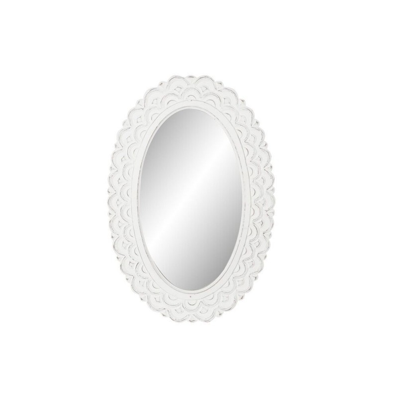 Wall mirror DKD Home Decor Glass MDF White (58 x 2.5 x 86 cm) - Article for the home at wholesale prices