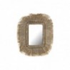 Wall mirror DKD Home Decor Verre Naturel Jute (50 x 2 x 60 cm) - Article for the home at wholesale prices