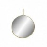 Miroir mural DKD Home Decor Miroir Doré Métal (72 x 2 x 91,5 cm) - Article pour la maison à prix grossiste Miroir mural DKD Home Decor Miroir Doré Métal (72 x 2 x 91,5 cm) - Article pour la maison à prix grossiste