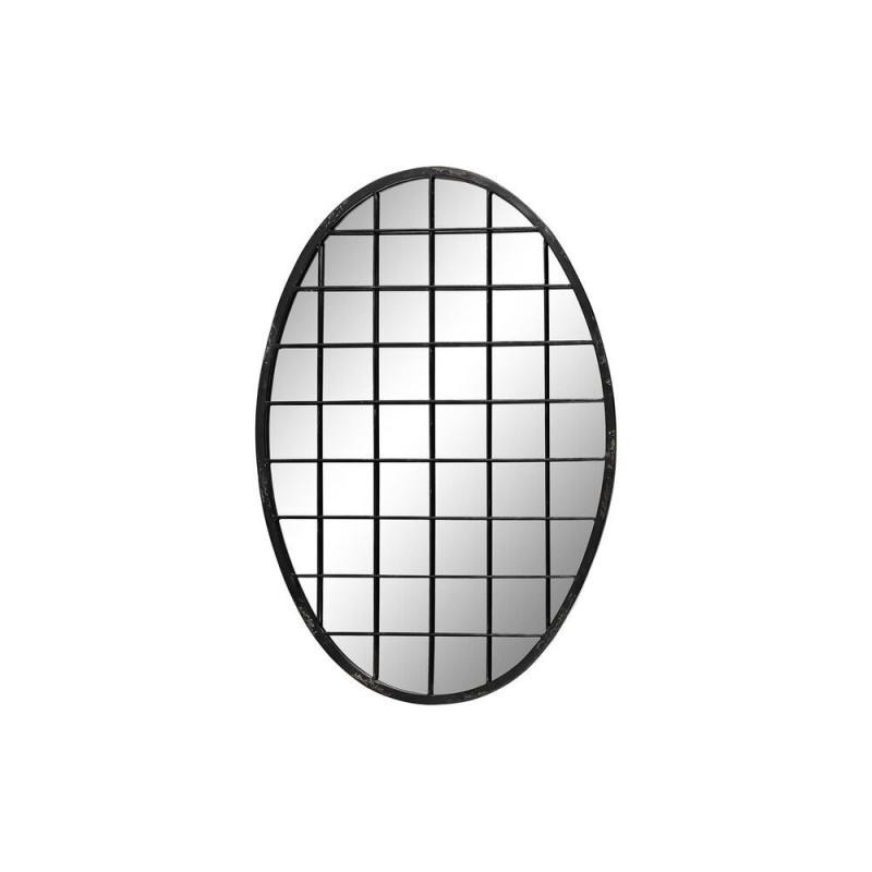 Miroir mural DKD Home Decor Noir Métal (47,5 x 2,3 x 70 cm) - Article pour la maison à prix de gros
