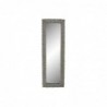 Wall mirror DKD Home Decor Wicker Grey Cottage (43 x 4 x 133 cm) (43 x 4 x 132 cm) - Article for the home at wholesale prices