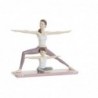 Decorative Figurine DKD Home Decor Pink Resin Yoga (24 x 6.5 x 19.5 cm) - Article for the home at wholesale prices