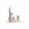 Figurine Décorative DKD Home Decor Rose Résine Yoga (15,5 x 6,5 x 17 cm) - Article pour la maison à prix grossiste Figurine Décorative DKD Home Decor Rose Résine Yoga (15,5 x 6,5 x 17 cm) - Article pour la maison à prix grossiste