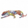 Decorative Figurine DKD Home Decor Leopard Resin Multicolor (47.5 x 11 x 13 cm) - Article for the home at wholesale prices
