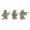 Decorative Figurine DKD Home Decor Musician Brown Resin Frog Shabby Chic (23 x 19.5 x 22.5 cm) (3 Units) - Article for the home at wholesale prices