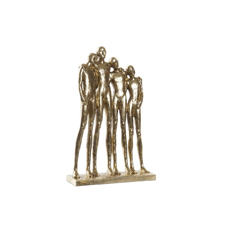 Figurine Décorative DKD Home Decor Doré Résine Moderne (18,5 x 6,5 x 28 cm) à prix grossiste - Figurine à prix de gros