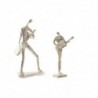 Figurine Décorative DKD Home Decor Doré Résine Musicien Traditionnel (21 x 13 x 42 cm) (2 Unités) - Article pour la maison à prix grossiste