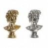 Figurine Décorative DKD Home Decor Argenté Doré Résine Buste (24,5 x 17,5 x 36 cm) (2 Unités) - Article pour la maison à prix de gros Figurine Décorative DKD Home Decor Argenté Doré Résine Buste (24,5 x 17,5 x 36 cm) (2 Unités) - Article pour la maison à prix de gros