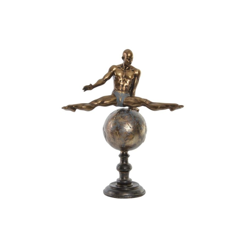 Figurine Décorative DKD Home Decor Doré Résine Gymnaste Moderne (36 x 19 x 46 cm) - Figurine à prix de gros