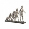 Decorative Figurine DKD Home Decor Origin of Species Silver Modern Resin (55 x 18 x 42 cm) - Article for the home at wholesale prices