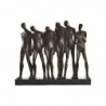 Figurine Décorative DKD Home Decor Noir Cuivre Résine Personnes Moderne (40 x 10,5 x 34,5 cm) - Article pour la maison à prix de gros