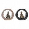 Figurine Décorative DKD Home Decor Noir Doré Résine Moine (20,8 x 6,5 x 18,5 cm) (2 Unités) - Article pour la maison à prix de gros Figurine Décorative DKD Home Decor Noir Doré Résine Moine (20,8 x 6,5 x 18,5 cm) (2 Unités) - Article pour la maison à prix de gros