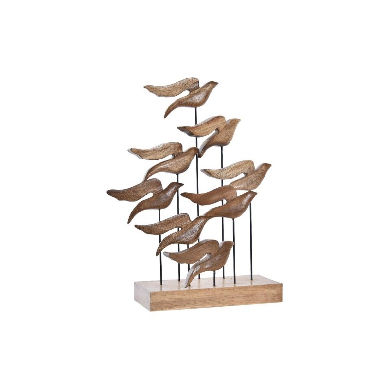 Décoration DKD Home Decor Aluminium Acacia Oiseaux (27 x 9,5 x 33 cm) - Article pour la maison à prix grossiste