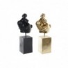Decorative Figurine DKD Home Decor Couple Metal Resin (15.5 x 13.5 x 37.5 cm) (2 Units) - Article for the home at wholesale prices