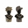 DKD Home Decor Figurine African Colonial Resin (22 x 15 x 37 cm) (2 Units) - Article for the home at wholesale prices