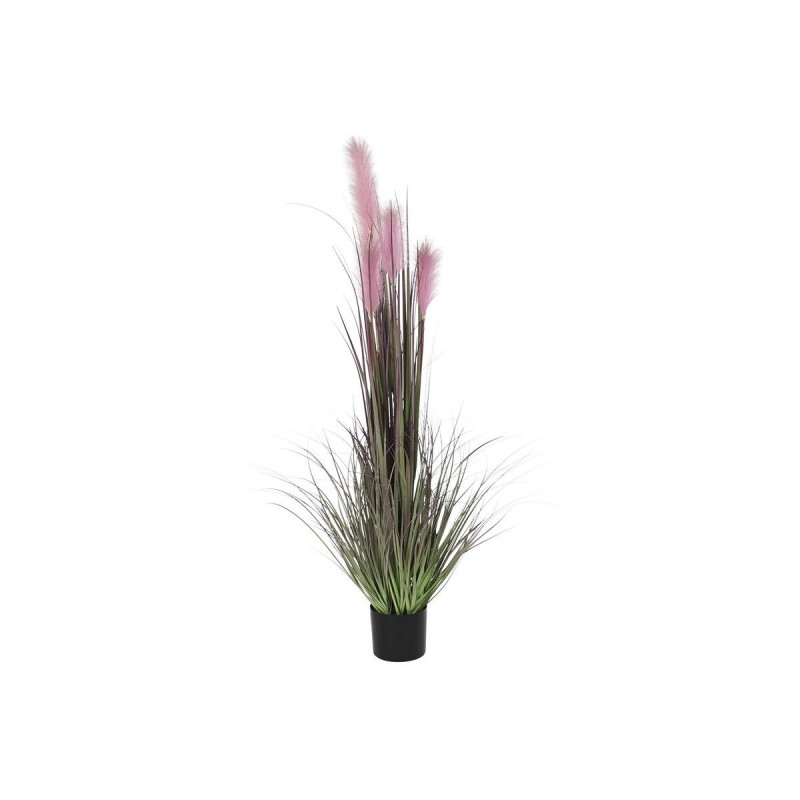 Decorative plant DKD Home Decor Pink Fabric Steel Plastic PVC (30 x 30 x 150 cm) - Article for the home at wholesale prices