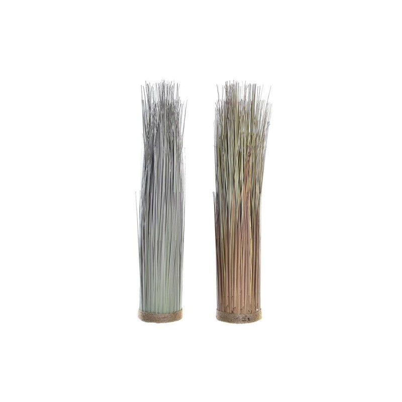 Plante décorative DKD Home Decor Marron Vert PE (25 x 25 x 68 cm) (2 Unités) - Article pour la maison à prix grossiste