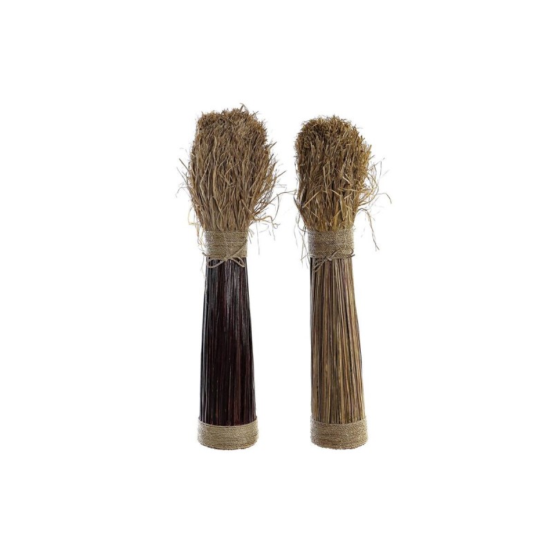 Branche DKD Home Decor Naturel Fibre (27 x 27 x 72 cm) (2 Unités) - Article pour la maison à prix de gros