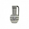 Vase DKD Home Decor Porcelaine Noir Blanc Colonial (15 x 15 x 28 cm) - Article for the home at wholesale prices