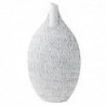 Vase DKD Home Decor White Modern Resin (32 x 13 x 57 cm) - Article for the home at wholesale prices