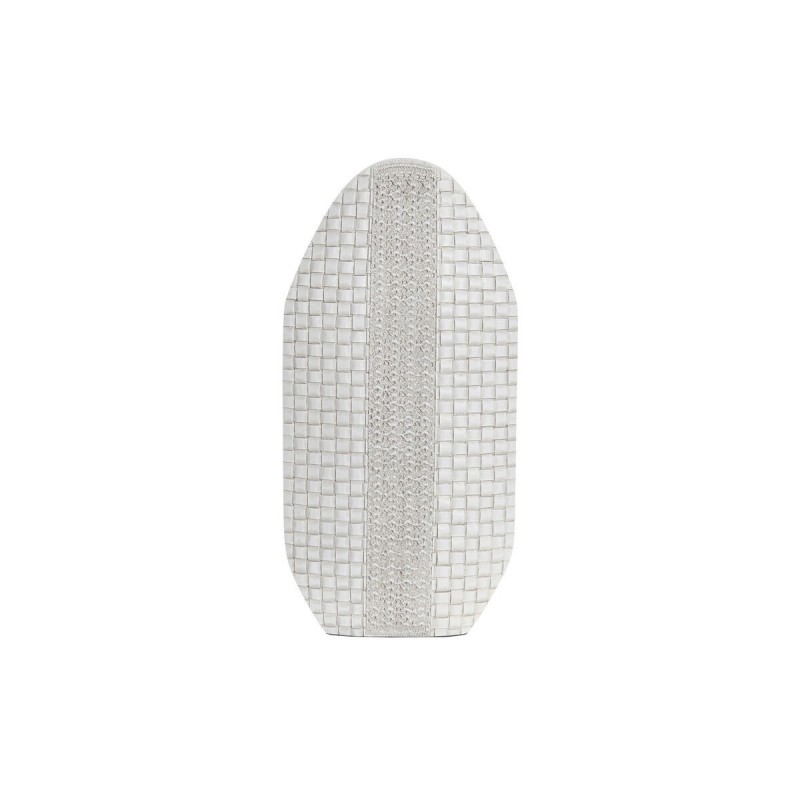 Vase DKD Home Decor White Modern Resin (25 x 10 x 51 cm) - Article for the home at wholesale prices